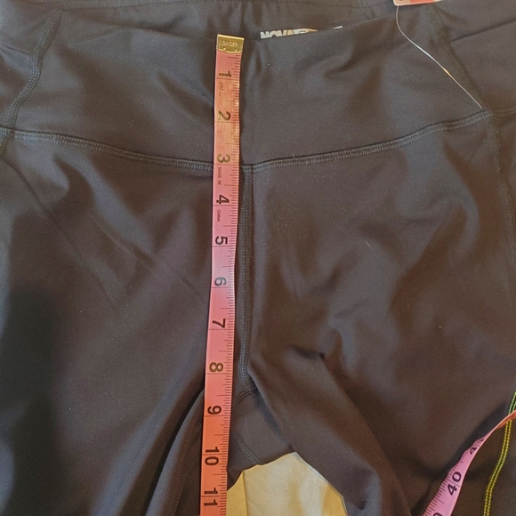 Nova Sport Womens black stitched up active Leggings in sculpt tech size M NWT - Picture 8 of 14